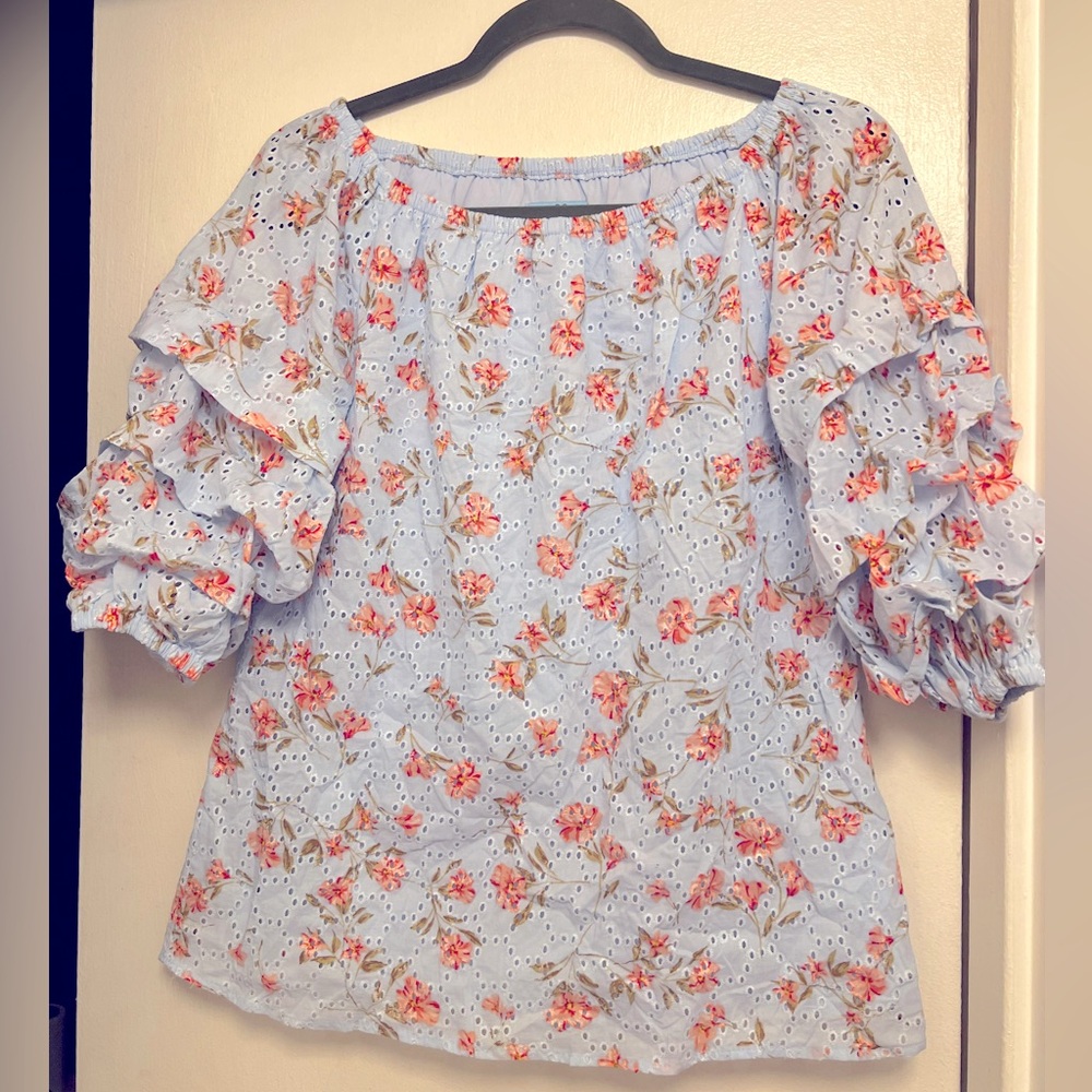 Cece floral top